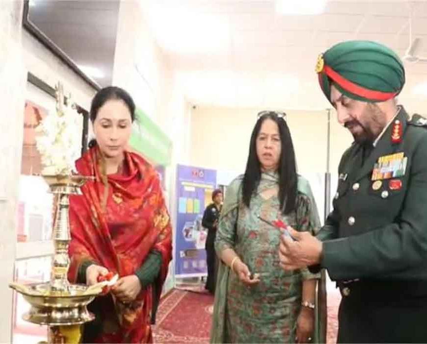 डिप्टी सीएम दिया कुमारी ने आर्मी हॉस्पिटल में विशाल मेडिकल कैंप का किया शुभारंभ