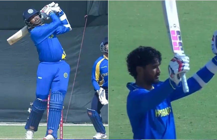 13 छक्के और 12 चौके, हैदराबादी क्रिकेटर अमन राव ने विजय हजारे में जड़ा दोहरा शतक