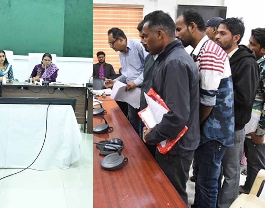 जनदर्शन में गौरेला पेंड्रा मरवाही के कलेक्टर को दिए आवेदन, 33 लोगों ने रखी समस्याएं, मांगें और शिकायतें