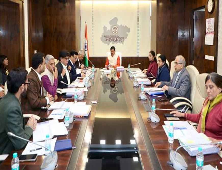 नगरीय विकास परियोजनाओं को विकसित भारत @2047 के लक्ष्य के अनुरूप किया जाए क्रियान्वित: मुख्यमंत्री डॉ. यादव