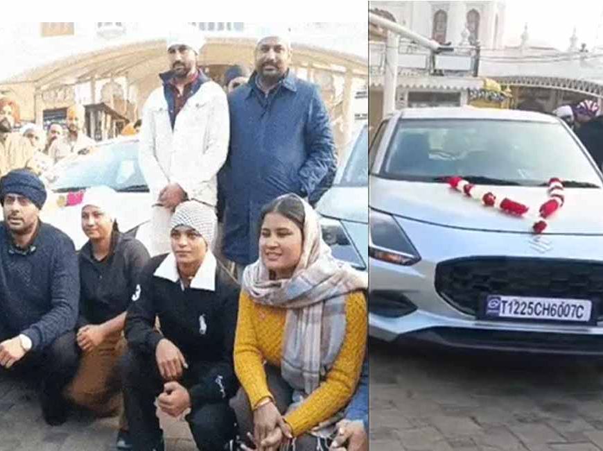 पंजाबी सिंगर ने बाढ़ प्रभावित लड़के-लड़कियों को गिफ्ट की कारें, मनकीरत औलख बोले-वादा निभाया