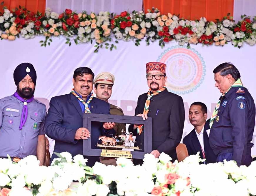 राज्यपाल रमेन डेका ने प्रथम राष्ट्रीय रोवर-रेंजर जंबूरी का किया शुभारंभ