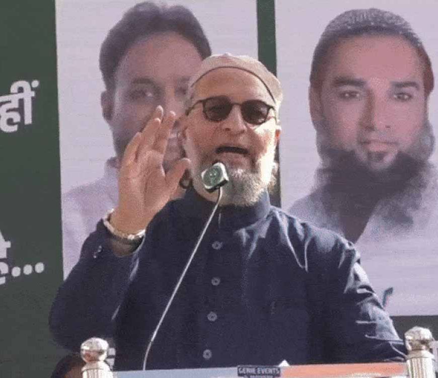 ओवैसी बोले-हिजाब वाली को अपना पार्टी अध्यक्ष बनाओ, भारत का हमेशा हिंदू होगा PM