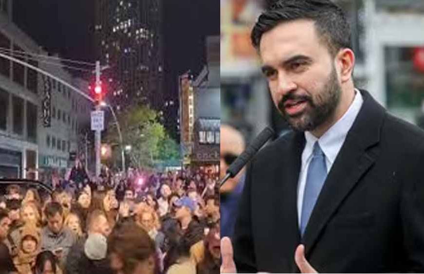 न्यूयॉर्क की सड़कों पर हमास के समर्थन में नारेबाजी, अब क्या करेंगे मेयर ममदानी?