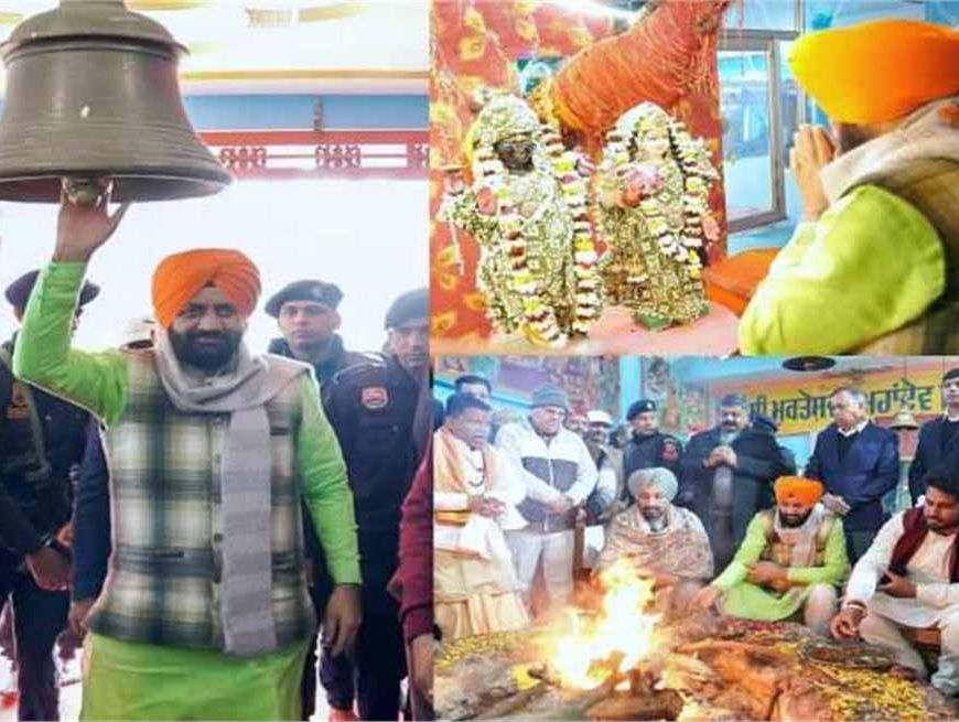 मुख्यमंत्री सैनी ने गुरुद्वारा में टेका माथा, 'गुरुओं ने सदैव भलाई के लिए कुर्बानियां दीं'