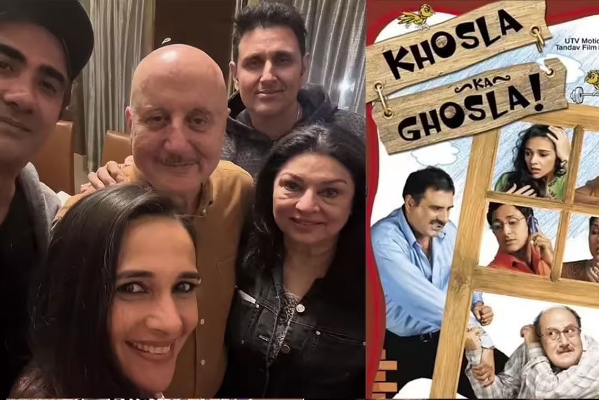 अनुपम खेर की 'खोसला का घोसला 2' की शूटिंग जारी, ठंड में भी जोश से भरी टीम