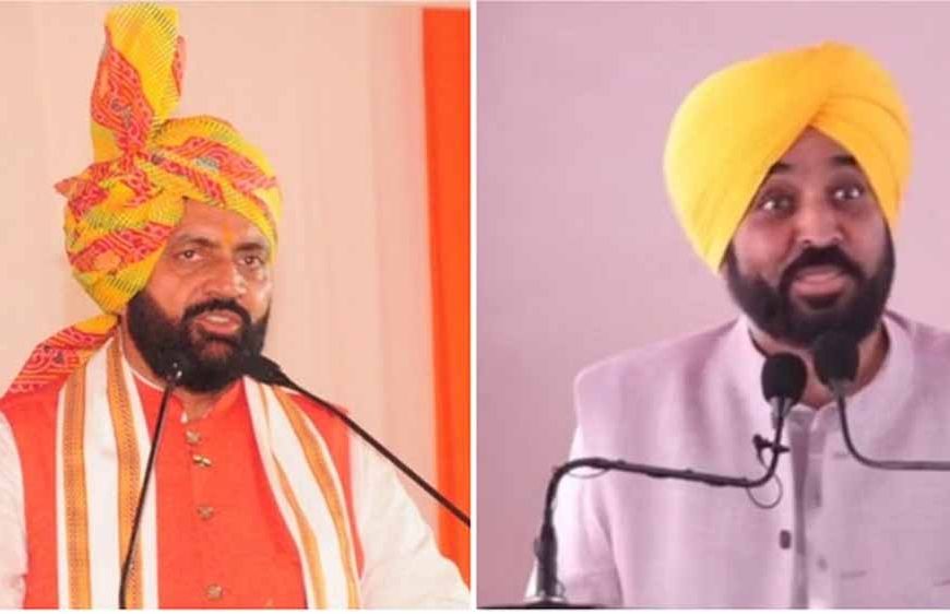 हरियाणा के सीएम सैनी का मान पर हमला, 'चुटकुलों से नहीं भरते पेट'