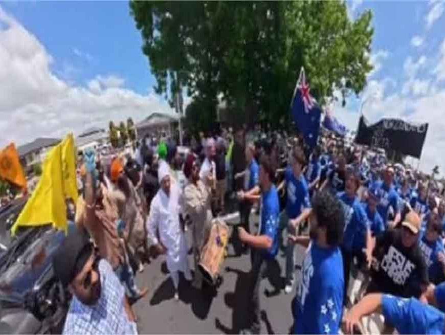 न्यूज़ीलैंड में नगर कीर्तन का विरोध तेज: हाका डांस कर रोका, भड़काऊ नारों से मचा बवाल