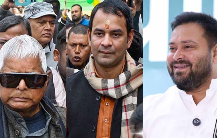 लालू से मिलने के बाद गदगद दिखे तेज प्रताप, तेजस्वी के नहीं पहुंचने पर कसा तंज