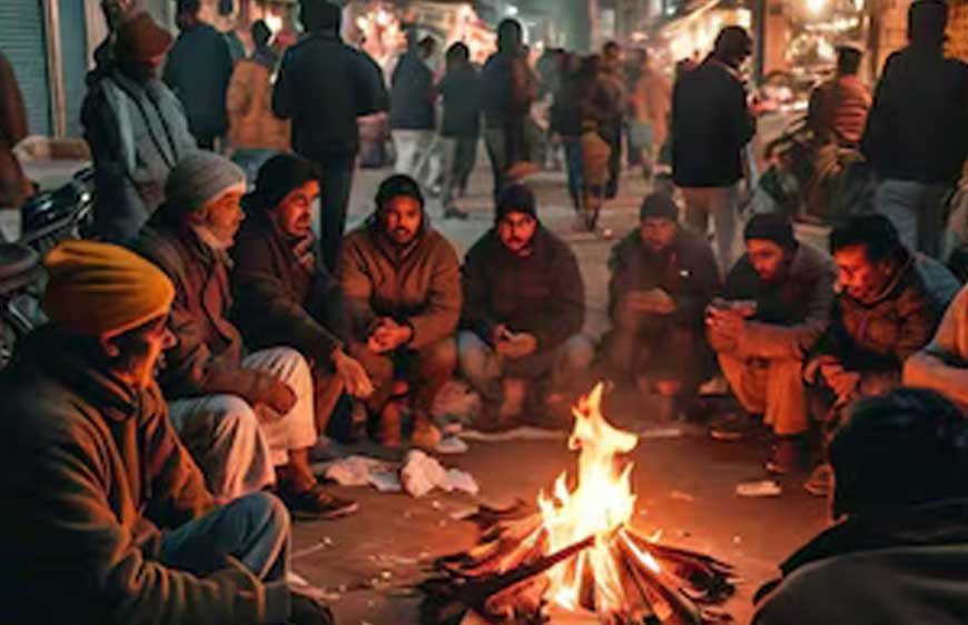 एमपी में ठंड का कहर: टेम्परेचर 5 डिग्री से नीचे, ग्वालियर-भोपाल में सर्दी का असर, मावठा गिरने की संभावना