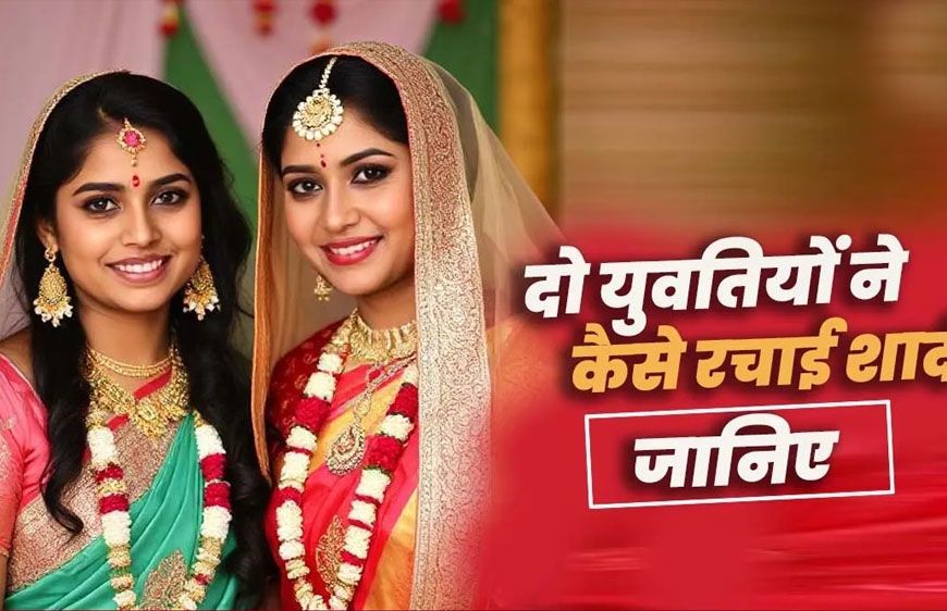 छतरपुर में दो युवतियों का विवाह: सोनी और मोनी के 5 साल पुराने प्रेम संबंध ने लिया नया मोड़