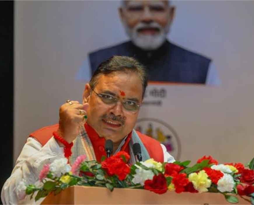 सीएम भजनलाल शर्मा का कांग्रेस पर तीखा हमला: बोले, ‘भ्रम फैलाने में लगी है पार्टी’