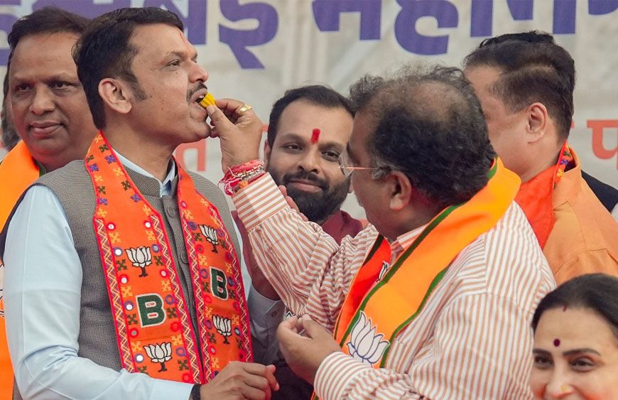 BMC चुनाव परिणाम: BJP–शिंदे गुट को बहुमत, 4 सीटों से सत्ता पर मजबूत पकड़