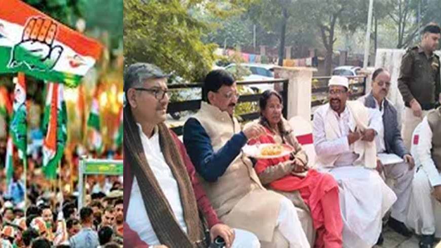 बिहार कांग्रेस में बढ़ी गुटबाजी, छत्रपति यादव के भोज में पहुंचे दो पूर्व प्रदेश अध्यक्ष और जिलाध्यक्ष