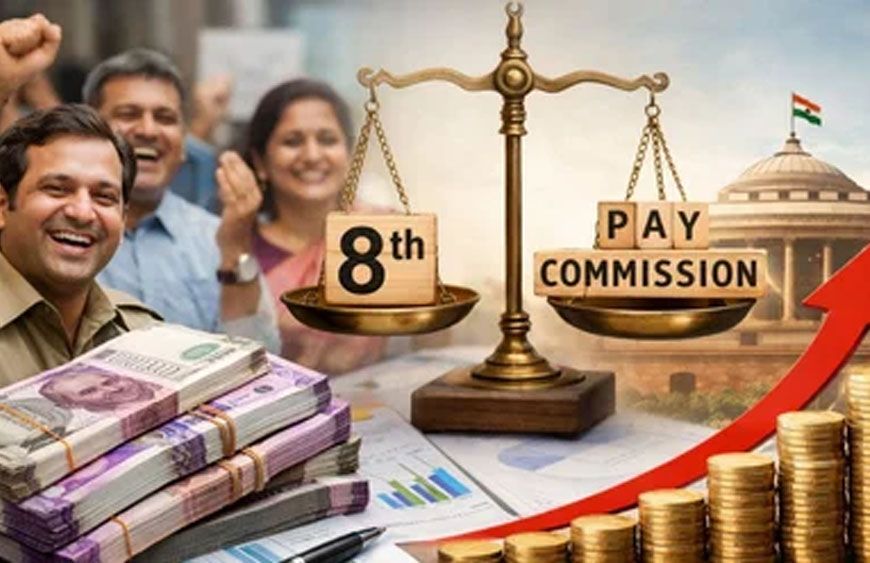 8वां वेतन आयोग: लेवल 1 से 18 तक कर्मचारियों की सैलरी में कितनी बढ़ोतरी हो सकती है?
