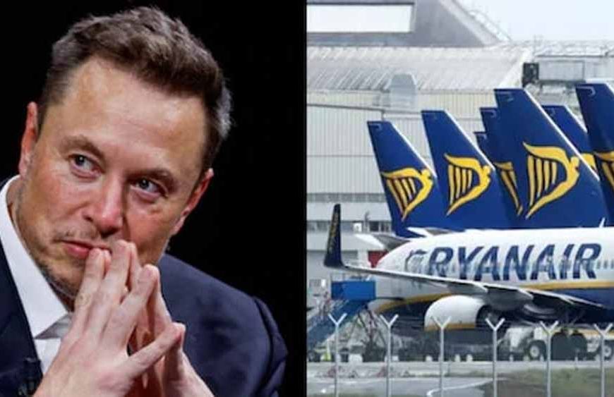 ट्विटर के बाद अब रयान एयरलाइन के पीछे पड़े एलन मस्क, CEO को बताया बेवकूफ