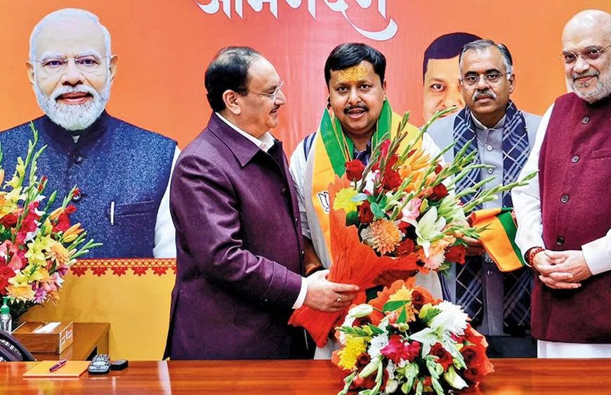 BJP राष्ट्रीय अध्यक्ष पद के लिए नितिन नबीन का नामांकन, दिग्गज नेता बने प्रस्तावक; कल होगा ऐलान