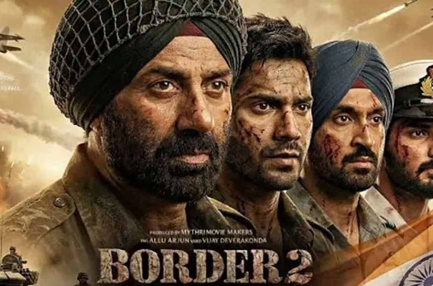 ‘बॉर्डर 2’ की धमाकेदार एडवांस बुकिंग, 24 घंटे में करोड़ों की कमाई; ‘जाट’, ‘गदर 2’ और ‘धुरंधर’ भी पीछे