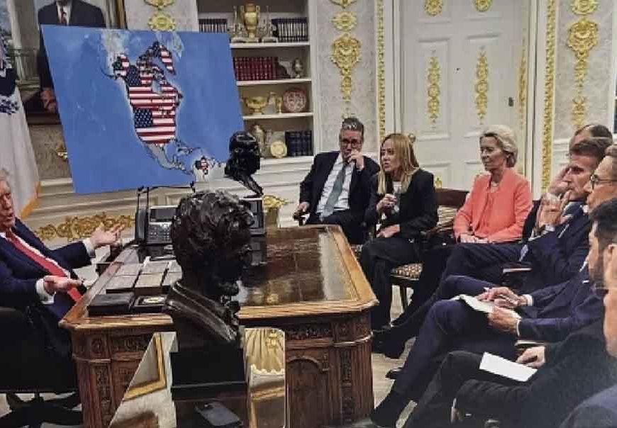 जमीन नहीं मिली, तो डिजिटल कब्जा! सोशल मीडिया पर ट्रंप ने ग्रीनलैंड में फहराया US झंडा, कनाडा-वेनेजुएला को संदेश