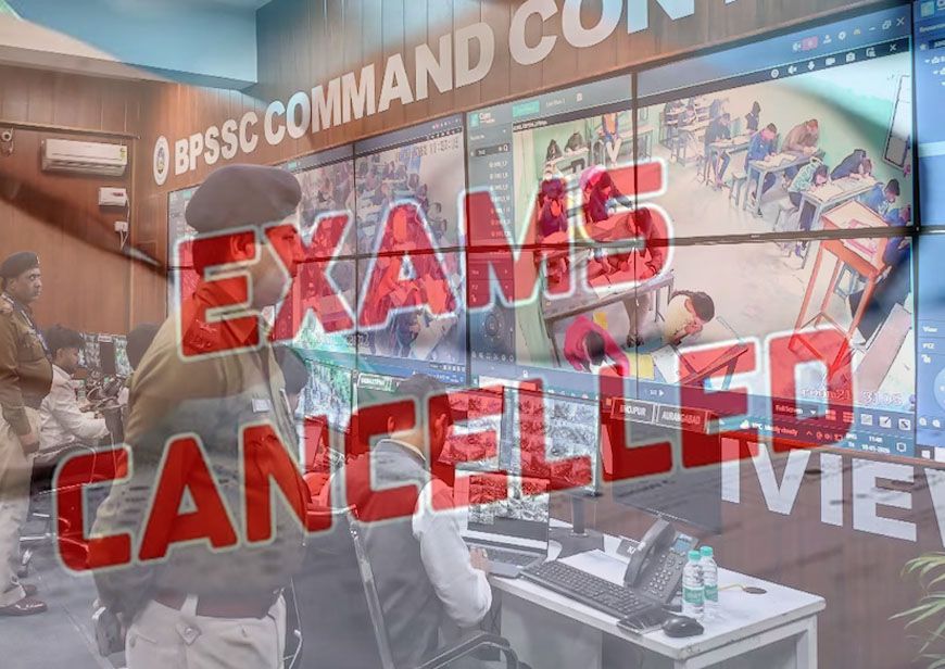 कानपुर में दिल्ली पुलिस भर्ती परीक्षा रद्द, सर्वर फेल होते ही केंद्र पर बवाल
