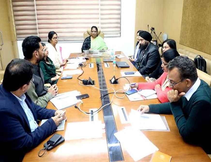 मंत्री भूरिया की वर्ल्ड बैंक अधिकारियों के साथ बैठक हुई