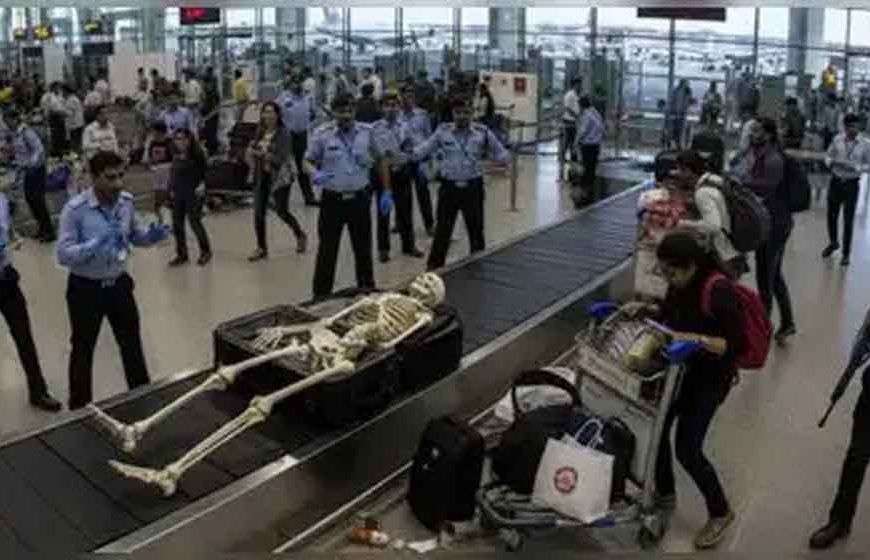 दिल्ली एयरपोर्ट पर मानव कंकाल मिलने से मचा हड़कंप, पुलिस ने फोरेंसिक जांच शुरू की