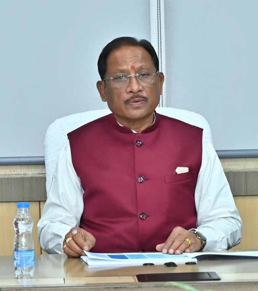 किसानों की समृद्धि के लिए सिंचाई परियोजनाओं का सुदृढ़ होना आवश्यक : मुख्यमंत्री विष्णु देव साय