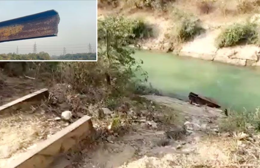 कोरबा में हुआ अनोखा चोरी का मामला, 60 फीट लंबा और 30 टन वजनी लोहे का पुल हुआ रातों-रात गायब