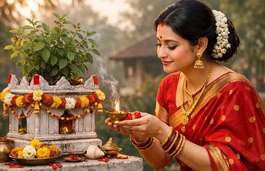 बसंत पंचमी 2026: तुलसी के पास दीपक जलाने का शुभ समय क्या है? जानें सही मुहूर्त