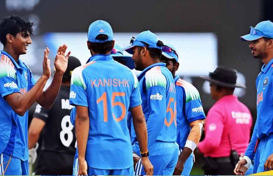 वर्ल्ड कप में भारत की अजेय जीत, न्यूजीलैंड को 7 विकेट से हराया, वैभव और आयुष का जलवा