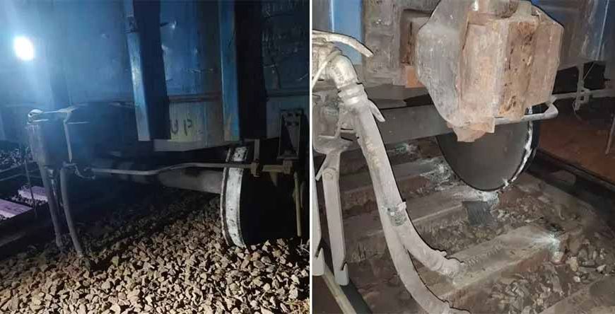 जगदलपुर की मालगाड़ी दुर्घटनाग्रस्त, विशाखापत्तनम का रेल आवागमन ठप