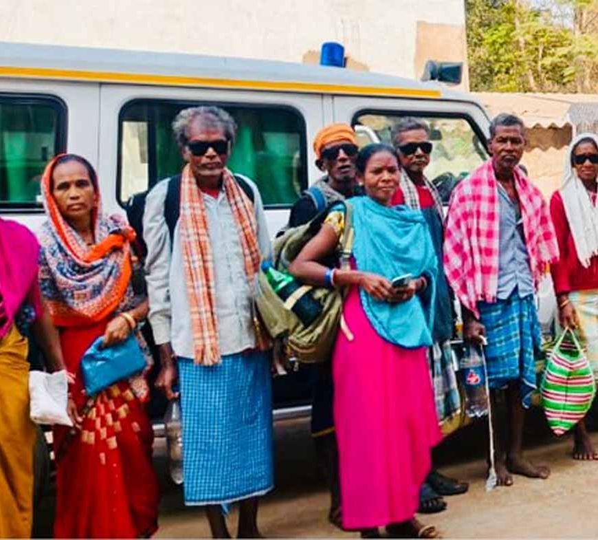 नियद नेल्लानार गांवों में स्वास्थ्य सुविधाओं का विस्तार, 14 ग्रामीणों के जीवन में आई रोशनी