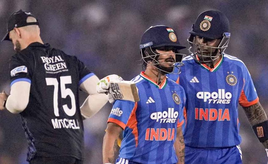 वाइजैग T20: टीम इंडिया का धमाकेदार प्रदर्शन, ईशान चमके, सूर्या ने भी दिखाई शक्ति; श्रेयस IN, हार्दिक OUT