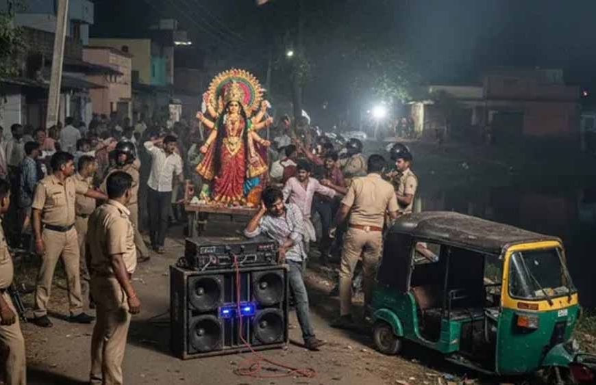 जुलूस के दौरान पथराव में कई पुलिस जवान घायल, डीजे बंद करवाने पर बवाल में 10 गिरफ्तार