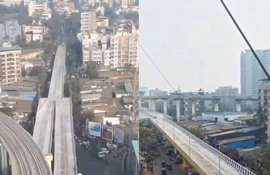 4 लेन से 2 लेन में सिमटा रास्ता, डबल-डेकर फ्लाइओवर पर विवाद; MMRDA ने डिज़ाइन खामी से किया इनकार