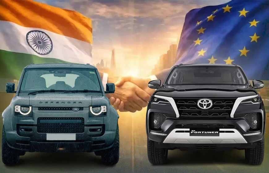 Fortuner की कीमत में Defender? FTA डील से जानें कितनी हो सकती है कटौती