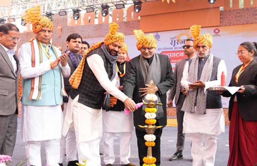फरीदाबाद में सूरजकुंड मेले का रंगारंग उद्घाटन, उपराष्ट्रपति सीपी राधाकृष्णन रहे मुख्य अतिथि
