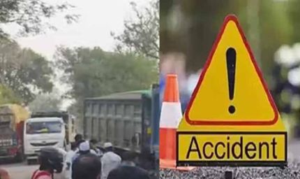आगर-मालवा के तीन लोगों की गुजरात में मौत, ट्रक से कार की टक्कर के बाद सड़क पर फैले शव