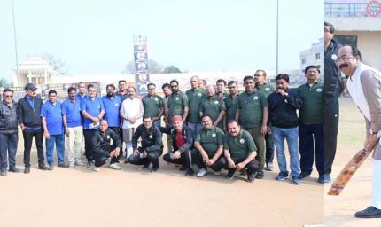 रायपुर इंटर प्रेस क्रिकेट प्रतियोगिता का आगाज़, संपादकों–पूर्व पदाधिकारियों के बीच रोमांचक मुकाबला, डिप्टी सीएम साव भी मैदान में