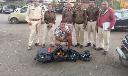 आबकारी विभाग की बड़ी कार्रवाई: भारी मात्रा में विदेशी मदिरा बरामद