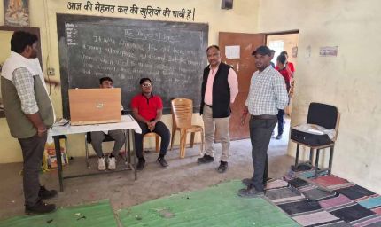 एनएचएआई के सहयोग से 1500 स्कूली बच्चों की आंखों की जांच, 102 को मिलेगा चश्मा
