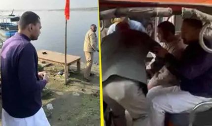 बिहार CM के बेटे निशांत कुमार ई-रिक्शा से घूम रहे वृंदावन, न वीआईपी सुरक्षा और न दिख रहा कोई शोर