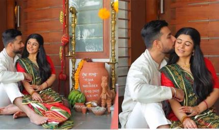 TV एक्ट्रेस येशा रूघानी हुईं सगाई में बंधीं, 11:11 के शुभ मुहूर्त पर डायरेक्टर बॉयफ्रेंड ने पहनाई अंगूठी