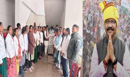 विधायक नारायण सिंह पट्टा ने सामुदायिक स्वास्थ्य केंद्र घुघरी को वाटर प्यूरीफायर समर्पित किया