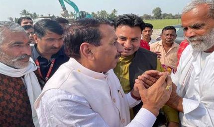 भावान्तर योजना से लाभान्वित किसानों ने कृषि मंत्री  कंषाना का किया आभार व्यक्त