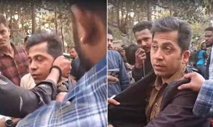 Jabalpur में पुलिसकर्मी के साथ सरेराह मारपीट और गाली-गलौज, वीडियो हुआ वायरल