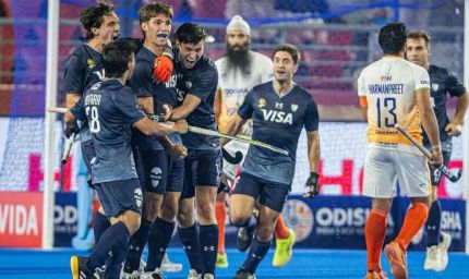 हॉकी प्रो लीग में भारत की शर्मनाक हार, अर्जेंटीना ने 8-0 से किया क्लीन स्वीप