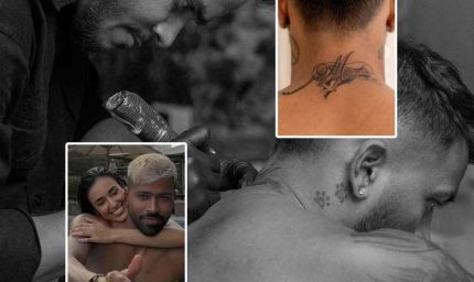 हार्दिक पांड्या ने माहिका के लिए वैलेंटाइन डे पर किया स्पेशल सरप्राइज, नया टैटू हुआ वायरल