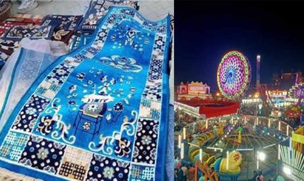 सूरजकुंड मेले में जमकर खरीददारी, वूलन सिल्क व कॉटन के कारपेट कर रहे आकर्षित