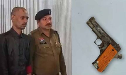 अवैध पिस्टल-मैग्जीन संग युवक धराया, हत्या व मारपीट के मामलों में रह चुका है जेल में